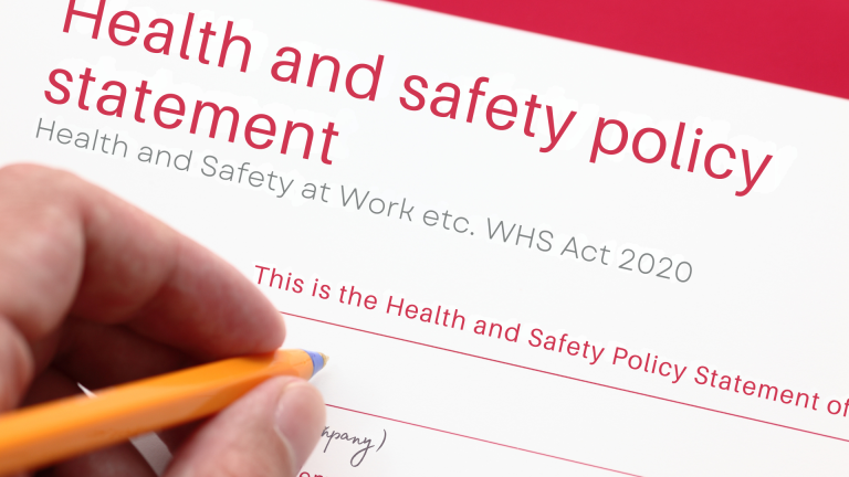 Health and Safety Representative policy statement
